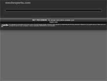 Tablet Screenshot of mechexperts.com